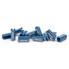 GRAFOPLAST - Tubetto Metal Detectable ad innesto snap on Lungo 12 mm diametro da 5 a 8 mm - 500 pz