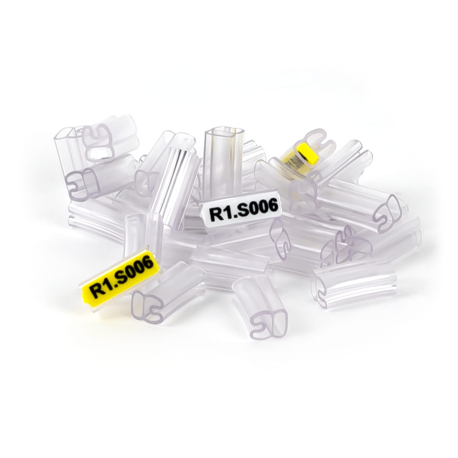 GRAFOPLAST - Tubetto Rigido Trasparente Serie 400 Lunghezza 12 mm diametro da 1.5 a 2.5 mm - 1000 pezzi