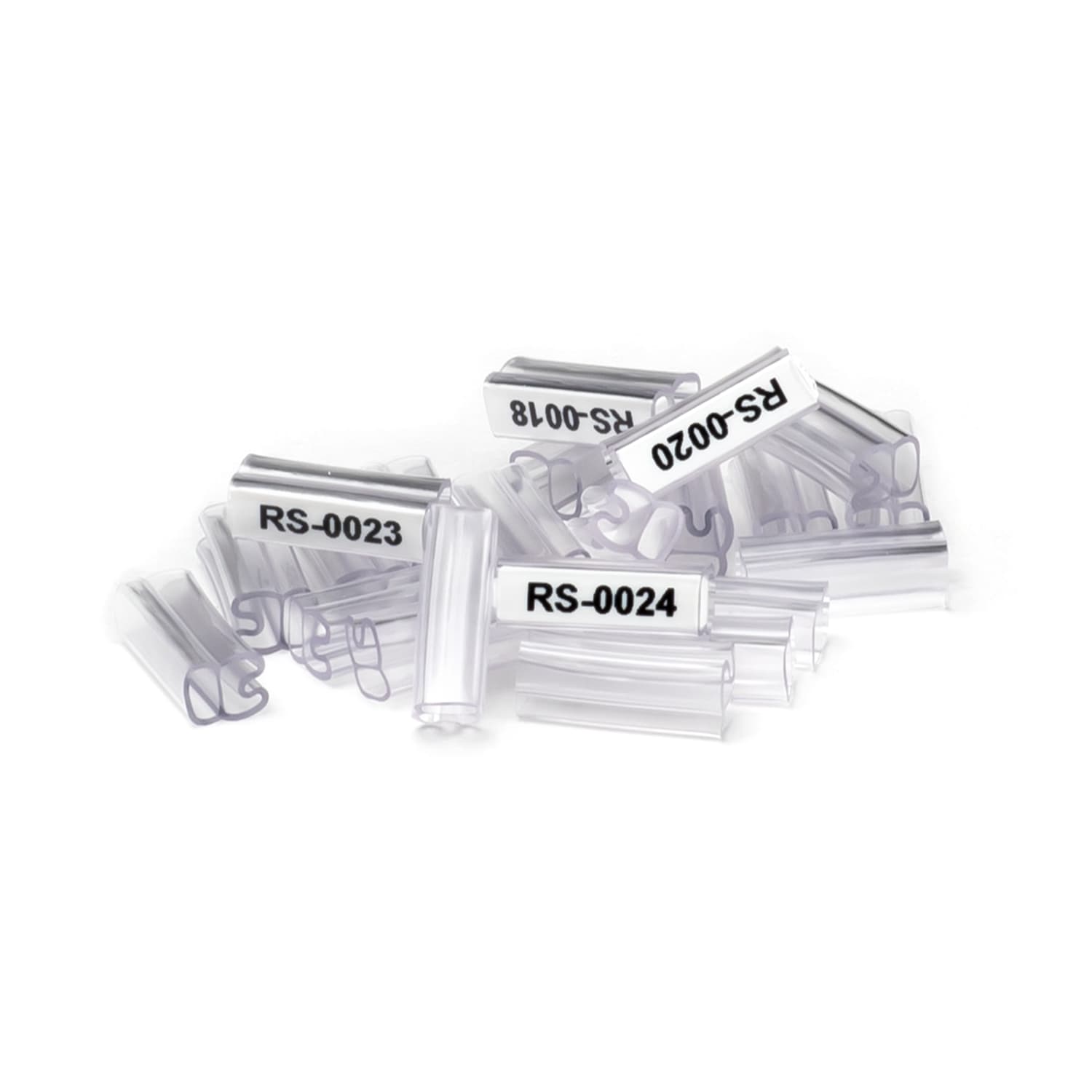 GRAFOPLAST - Tubetto Rigido Trasparente Serie 400 Lunghezza 15 mm diametro da 1.5 a 2.5 mm -  3000 pezzi