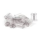 GRAFOPLAST - Tubetto Rigido Trasparente Serie 400 Lunghezza 30 mm diametro da 14 a 22 mm - 300 pezzi