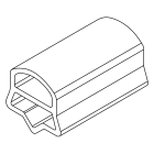 GRAFOPLAST - Tubetto Slim Trasparente Lunghezza 20 mm diametro da 0,5 a 1,2 mm - confezione da 1000 pezzi