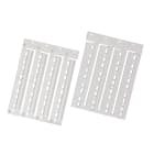 GRAFOPLAST - Tessera a Striscia per Morsetti Phoenix 10 x 7.5 mm - 624 pezzi