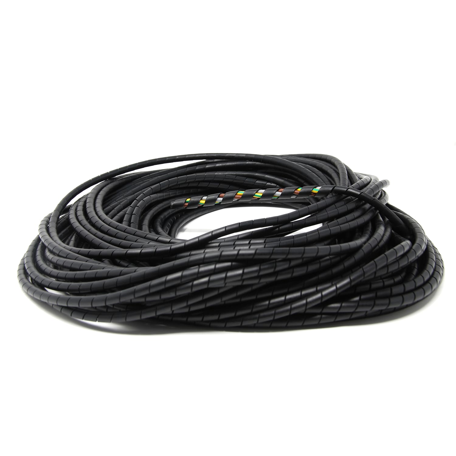 GRAFOPLAST - Guaina Spirale Cavi diametro da 14 fino a 120 mm Trasparente Serie 200 - 25 mt
