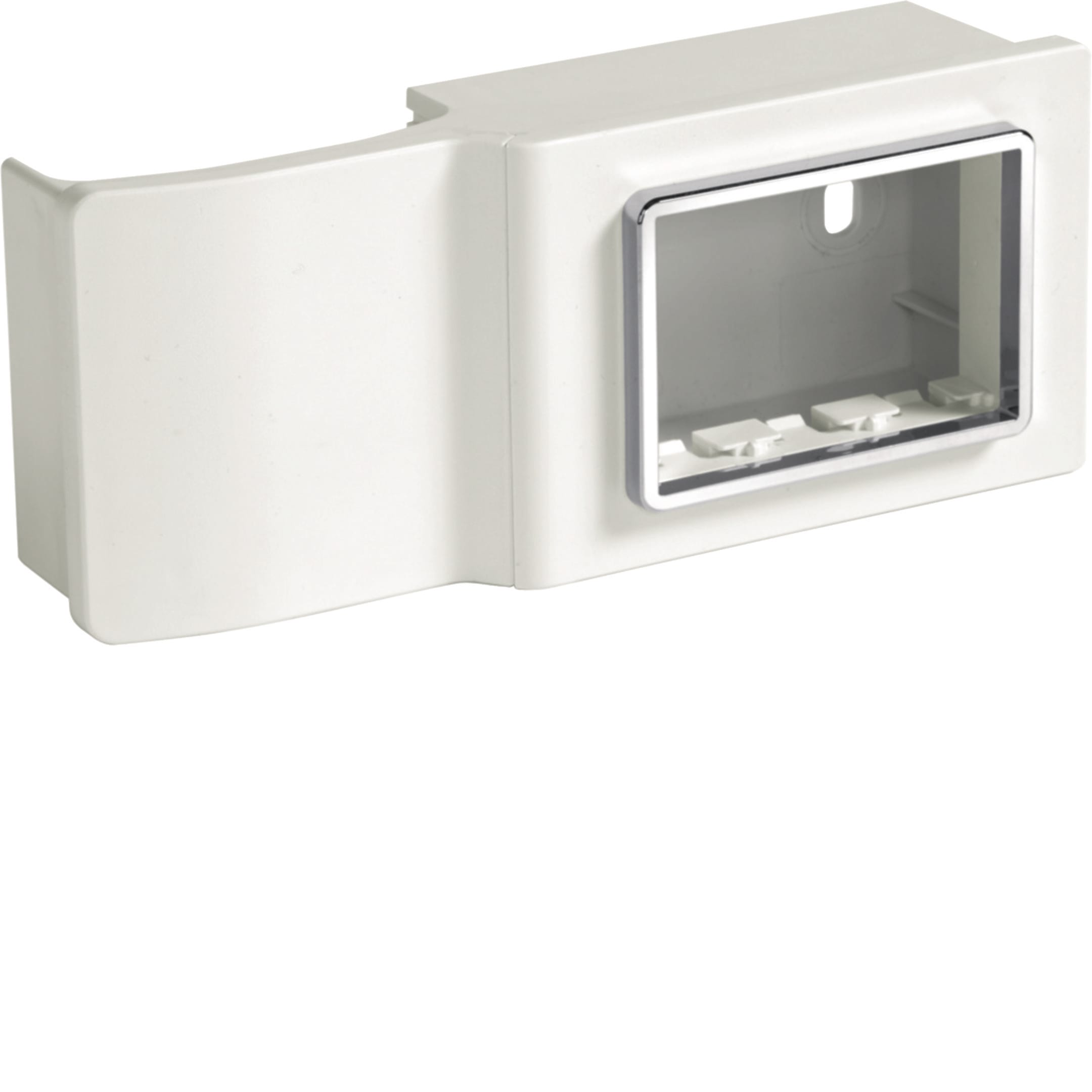 HAGER BOCCHIOTTI - SRCN 3 AP W Scatola porta apparecchi Pepita per canale cornice TCN BIANCO