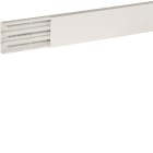 HAGER BOCCHIOTTI - Minicanale 3 scomparti con coperchio standard bianco TMC 60/3x17 W