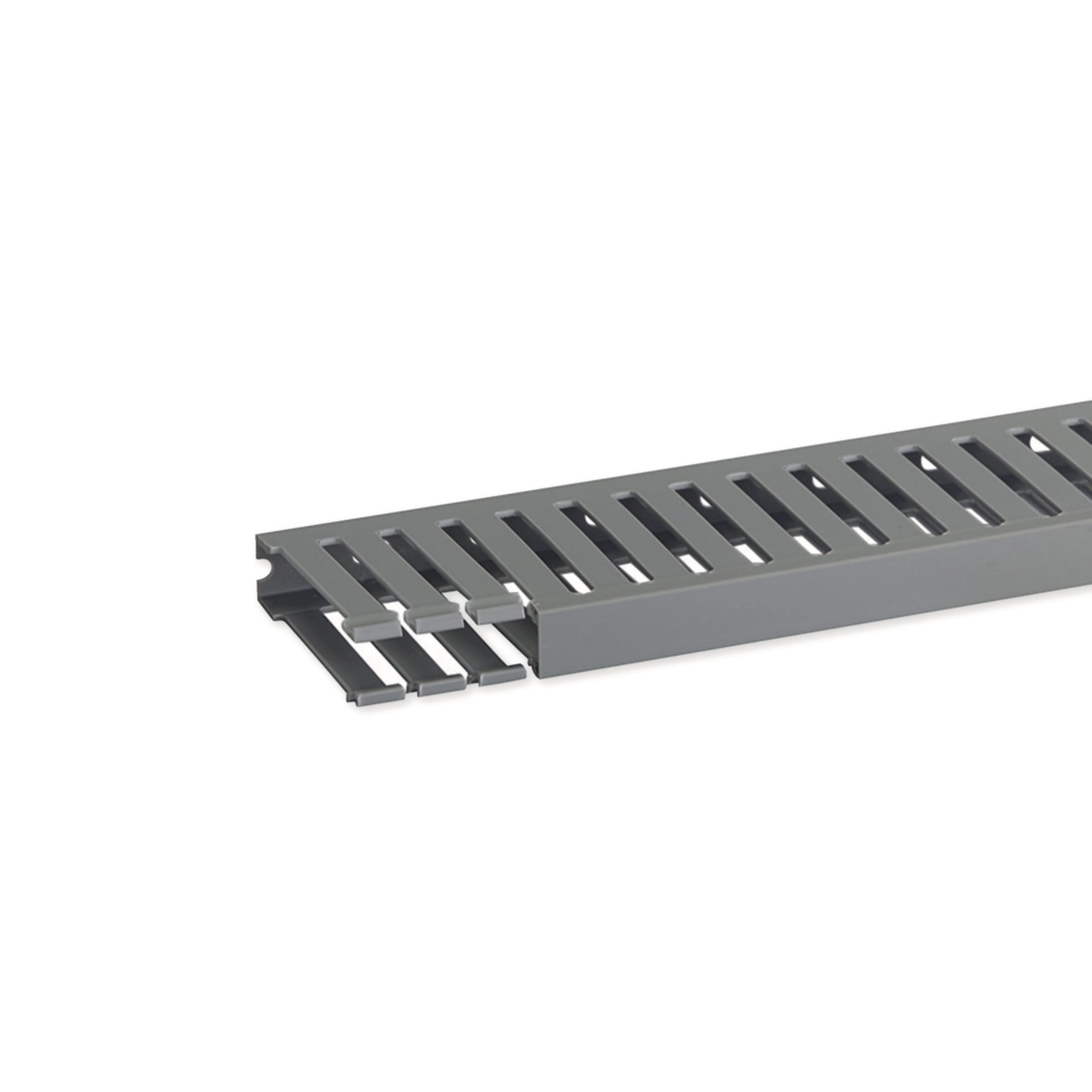 HAGER BOCCHIOTTI - Canaletta per cablaggio modulo 12,5 feritoia 5 grigio T1 15x60 G