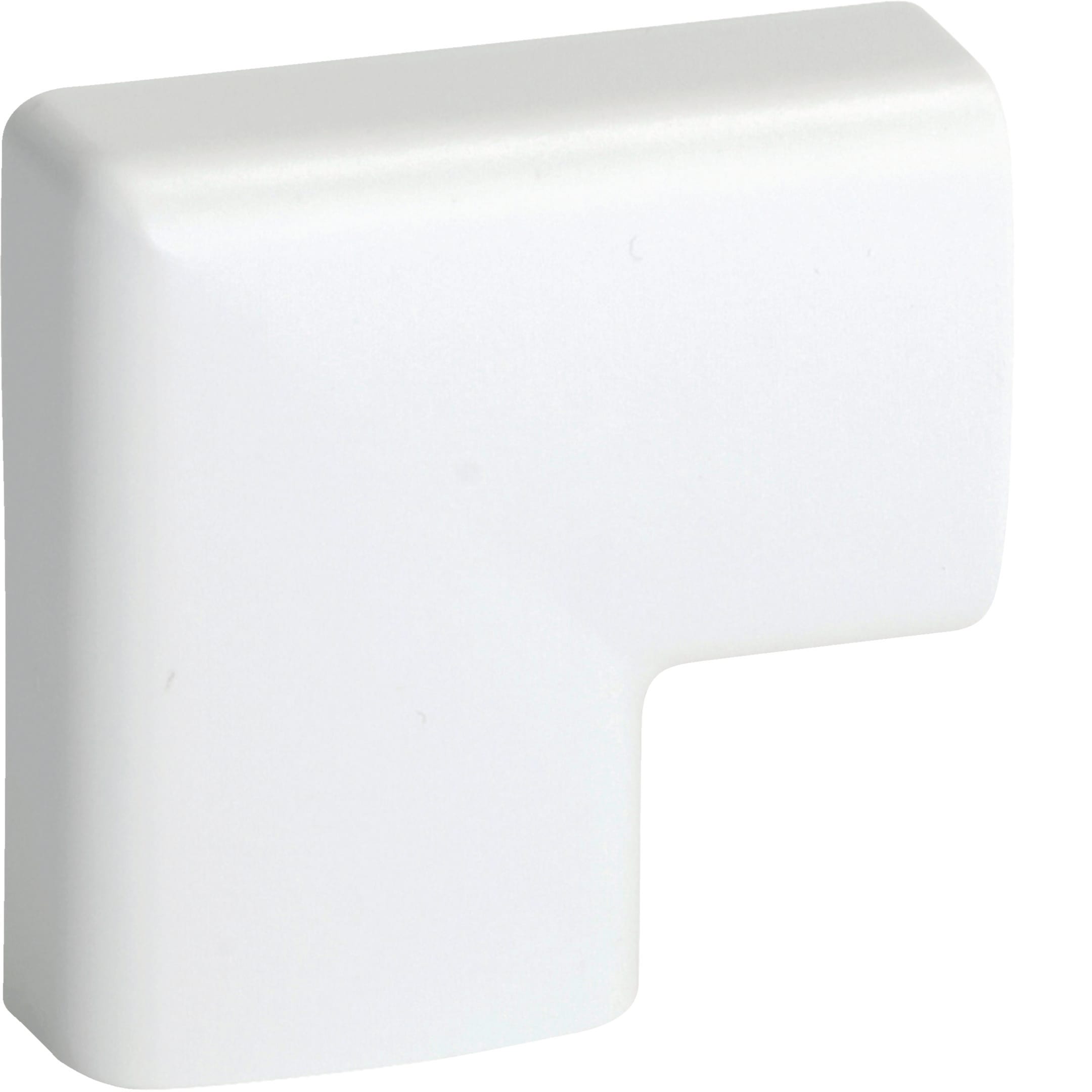 HAGER BOCCHIOTTI - Angolo piano per canale DESIGN bianco Everest APD 32x13 WE