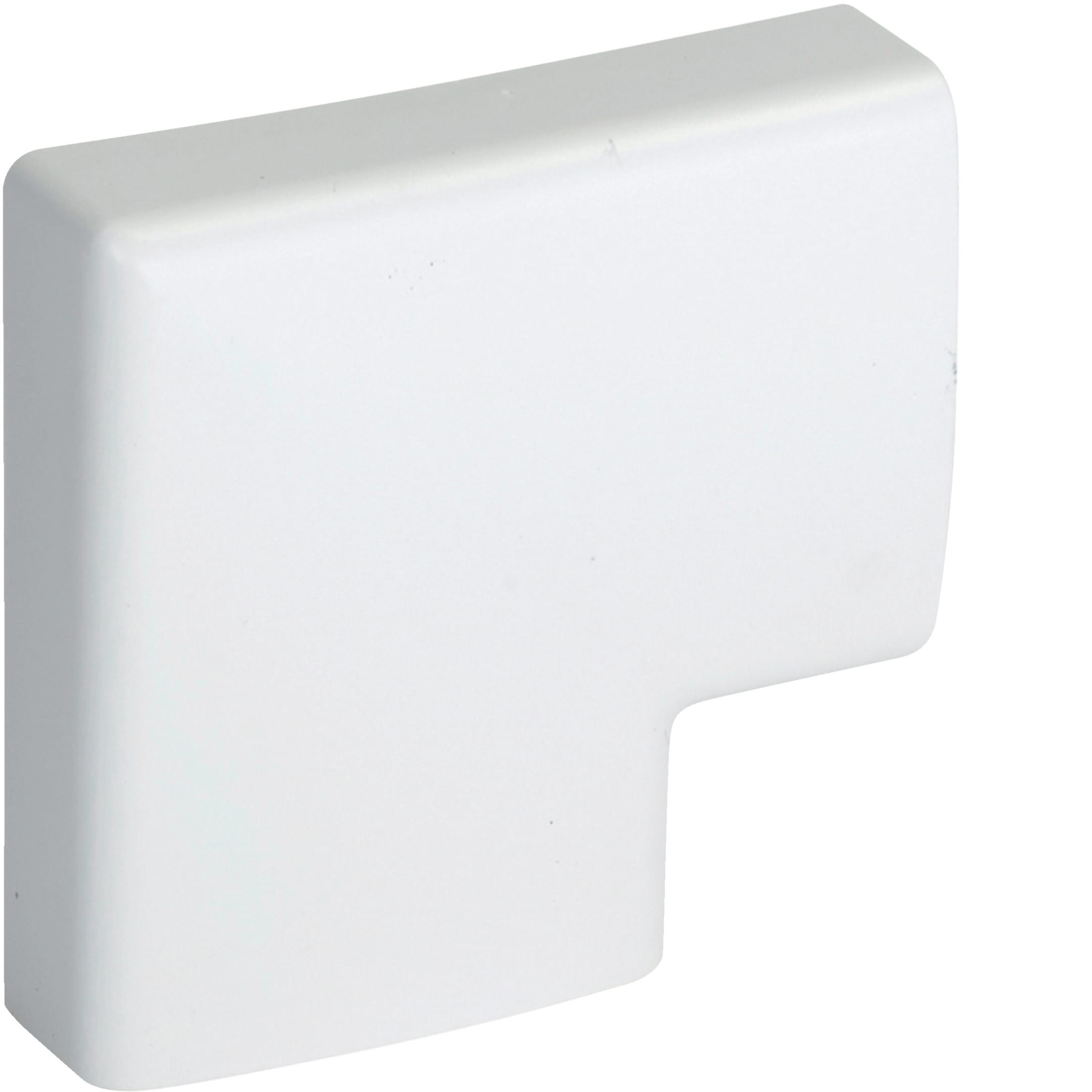 HAGER BOCCHIOTTI - Angolo piano per canale DESIGN bianco Everest APD 52x20 WE