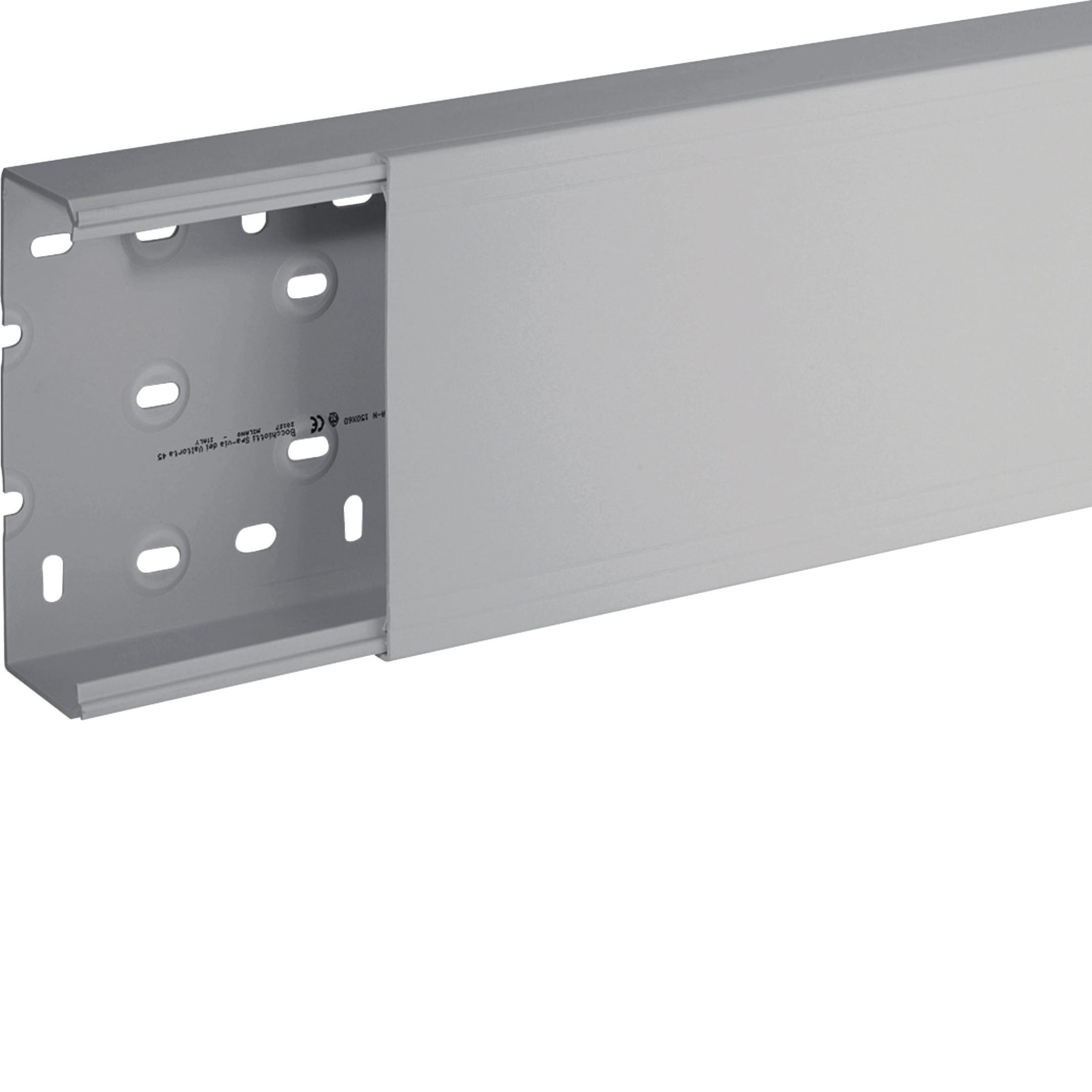 HAGER BOCCHIOTTI - TA-N 150x60 G Canale porta apparecchi e porta cavi GRIGIO