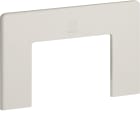 HAGER BOCCHIOTTI - Raccordo quadro/muro per canali linee TA-N / TA-EN bianco RQM 80 W