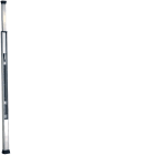 HAGER BOCCHIOTTI - UNA 2700 AN Colonna monofacciale alluminio porta apparecchi ALLUMINIO ANODIZZATO