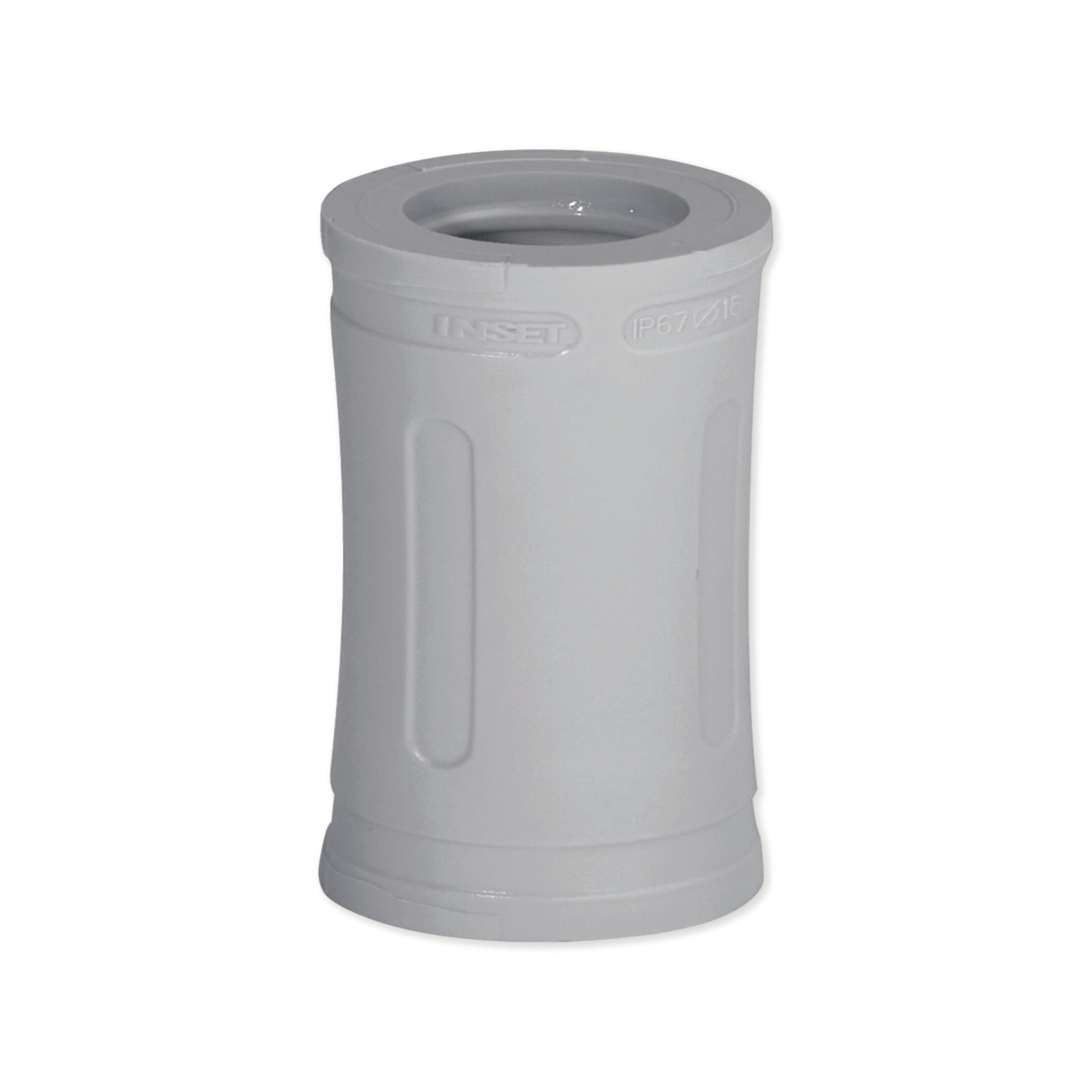HAGER BOCCHIOTTI - MSTN 32 Manicotto di giunzione ad innesto rapido IP67 Sistema Stop GRIGIO