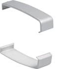 HAGER BOCCHIOTTI - GF-ALU 40 WE Giunto fondo 40mm per canale ALU-B BIANCO EVEREST