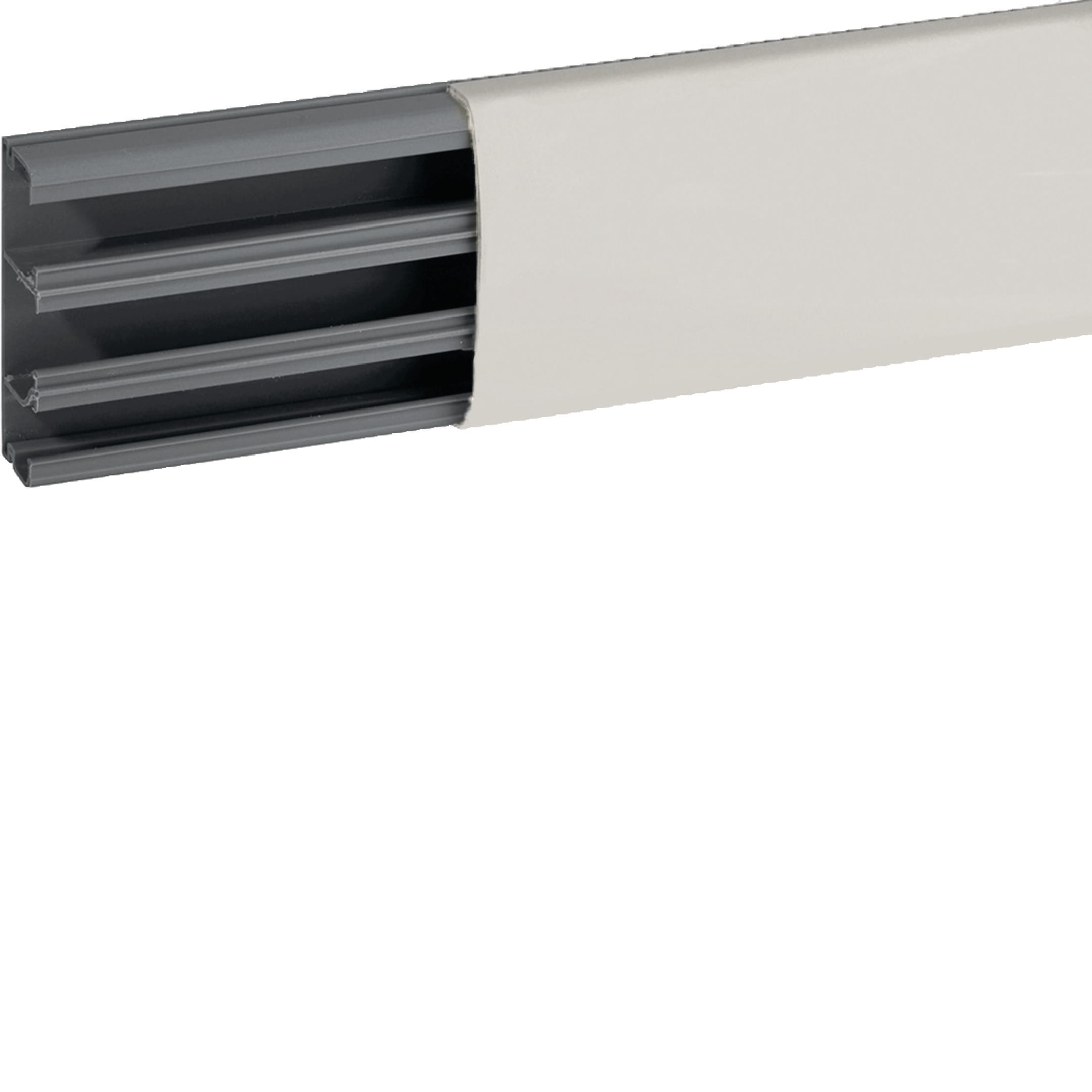HAGER BOCCHIOTTI - TCN W Canale cornice a 3 scomparti BIANCO
