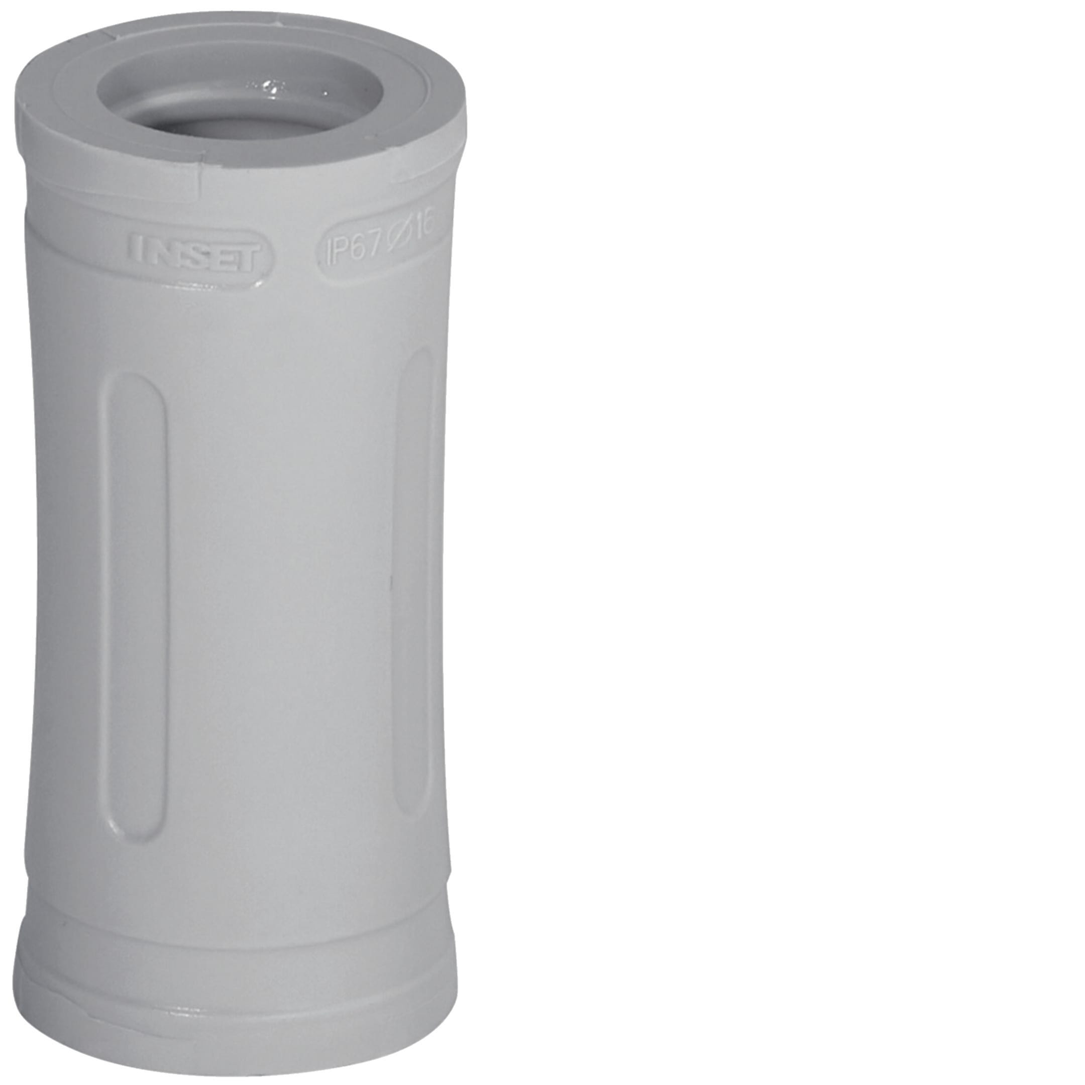 HAGER BOCCHIOTTI - MSTN 32 Manicotto di giunzione ad innesto rapido IP67 Halogen Free GRIGIO