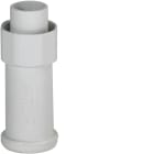 HAGER BOCCHIOTTI - Raccordo tubo rigido-guaina spiralata pari diametro IP65 grigio IPR20