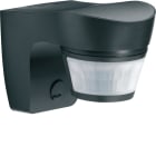 HAGER BOCCHIOTTI - Rilevatore di movimento a infrarossi da parete standard 200° 10A antracite