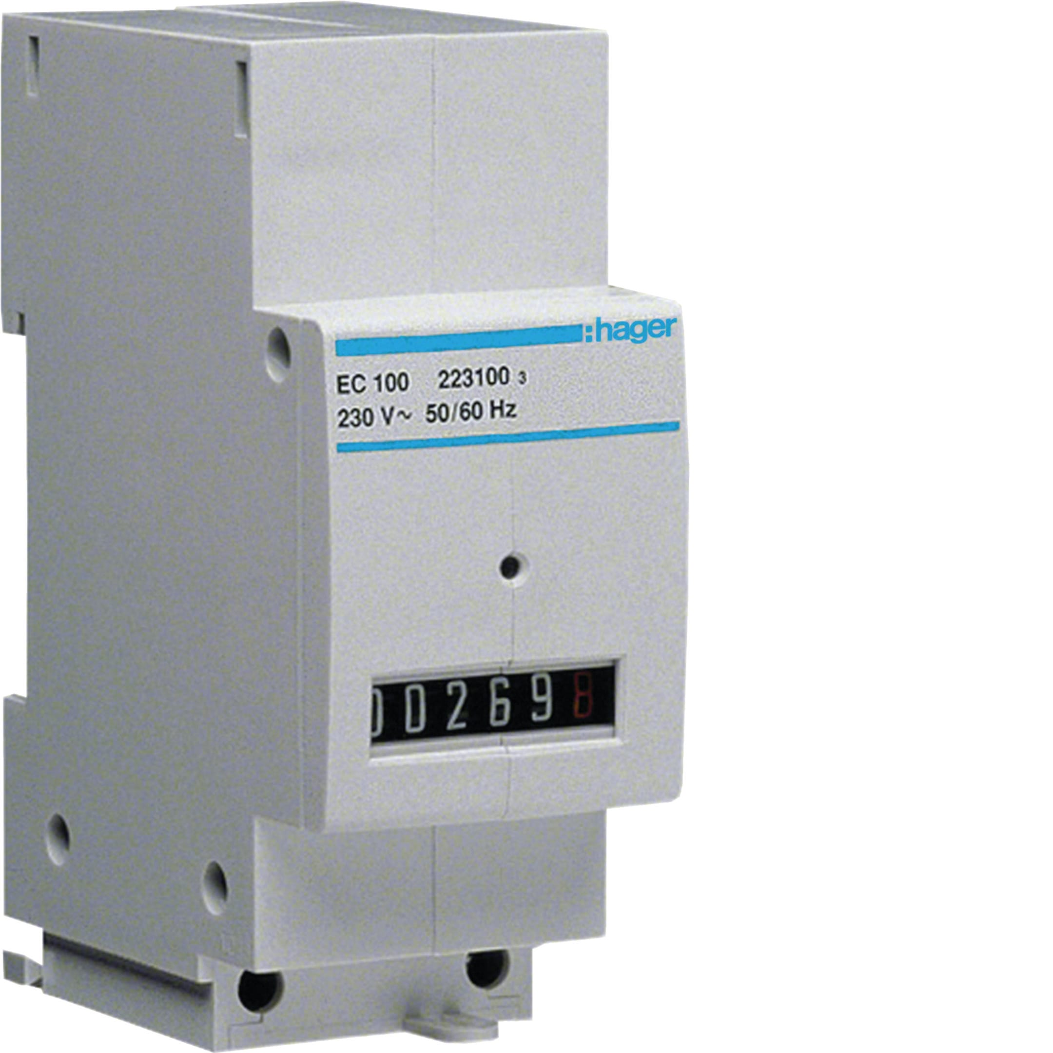 HAGER BOCCHIOTTI - Contaore modulare 230 V AC 2 M