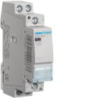 HAGER BOCCHIOTTI - Contattore eco 25 A 24 V AC 1 NA + 1 NC 1 modulo DIN