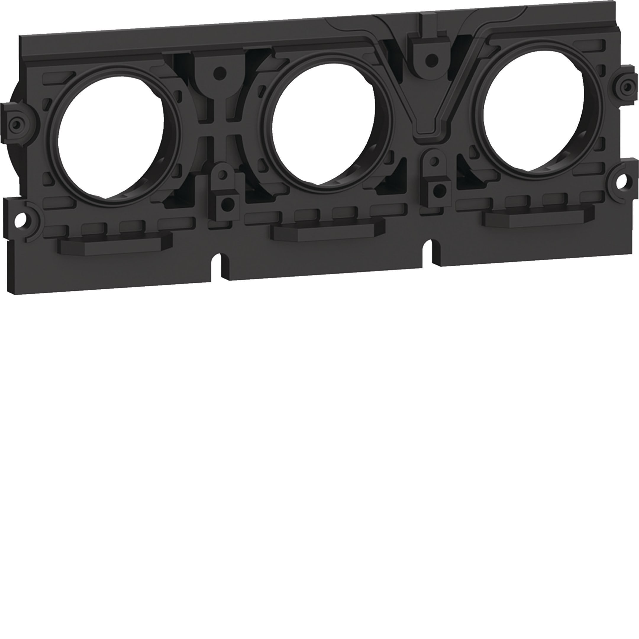 HAGER BOCCHIOTTI - Adattatore per attacchi posteriori per interruttori h3+ PW1600 3P