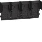 HAGER BOCCHIOTTI - Adattatore per attacchi anteriori per interruttori h3+ PW1600 4P