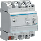 HAGER BOCCHIOTTI - Modulo KNX 4 uscite 6A 230V AC per motori tapparelle e veneziane easy e ETS 4M