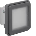 HAGER BOCCHIOTTI - Inserto LED blu W.1 grigio