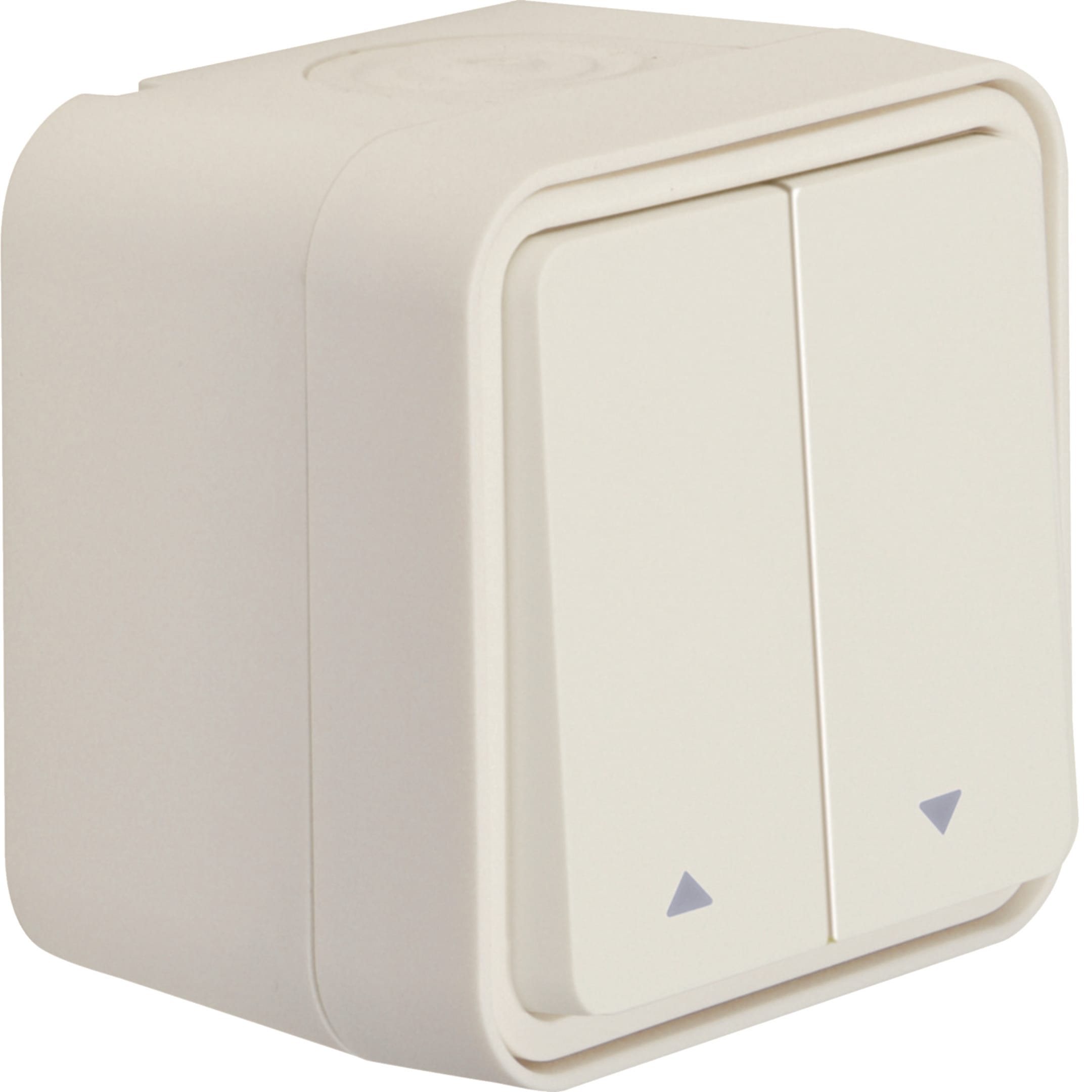 HAGER BOCCHIOTTI - PULS.DOPP CON SIMB.FRECCIA A PAR. W1 BI