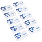 HAGER BOCCHIOTTI - BADGE UTILIZZATORE CONFEZIONE 10 PEZZI