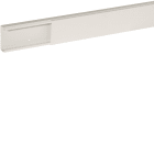 HAGER BOCCHIOTTI - Minicanale monoscomparto con coperchio standard bianco TMC 50/1x20 W