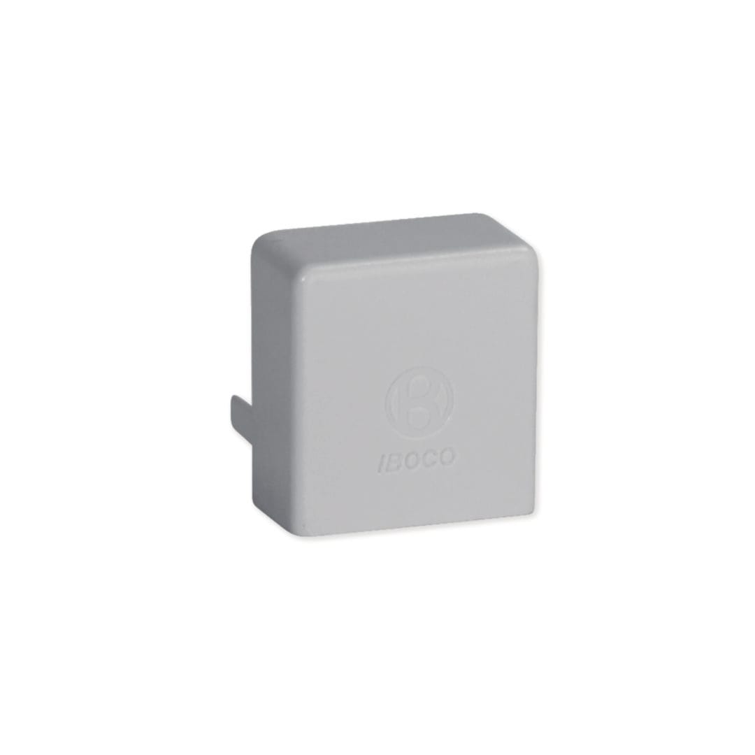 HAGER BOCCHIOTTI - LAN 25x30 G Terminale per canali linee TA-EN GRIGIO