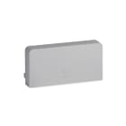 HAGER BOCCHIOTTI - Terminale per canali linee TA-N / TA-EN grigio LAN 80x40 G