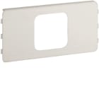 HAGER BOCCHIOTTI - Coperchio di protezione interasse 60/67 per canale TA-N bianco CSA-60N 100 W