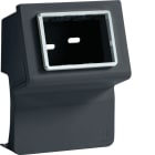 HAGER BOCCHIOTTI - Scatola porta apparecchi Pepita 3 moduli linea TCN nero ardesia SCN 3 AP A