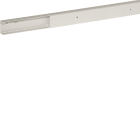 HAGER BOCCHIOTTI - TMU 25/1x17 W Minicanale monoscomparto con coperchio avvolgente BIANCO