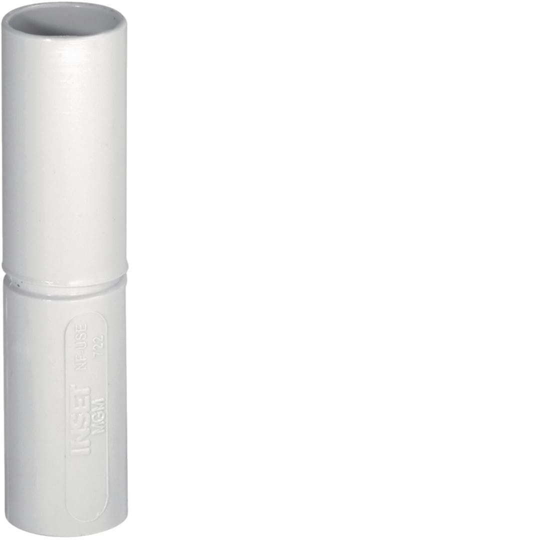 HAGER BOCCHIOTTI - Manicotto di giunzione per tubi rigidi autoestinguente IP40 grigio MGM16