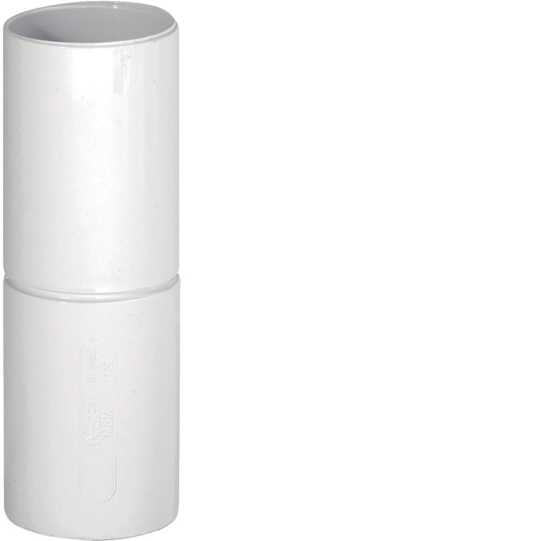 HAGER BOCCHIOTTI - Manicotto di giunzione per tubi rigidi autoestinguente IP40 grigio MGM40