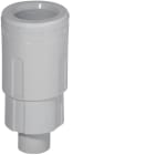 HAGER BOCCHIOTTI - Raccordo tubo rigido 16mm - guaina 12mm IP67 grigio in sacchetto da 6pz GSTON16
