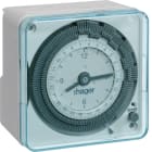 HAGER BOCCHIOTTI - Int. Orario Elettromecc. Giorn. 72X72 - Ris.Car.- 230V 50Hz - 1 Sc 16A