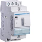 HAGER BOCCHIOTTI - Contattore a comando manuale silenzioso 25 A 230 V AC 3 NA 2 moduli DIN