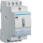 HAGER BOCCHIOTTI - Contattore comando manuale eco 4 NA 230 V AC 16 A 2 moduli DIN
