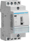 HAGER BOCCHIOTTI - Contattore giorno / notte silenzioso 25 A 230 V AC 4 NA 2 moduli DIN