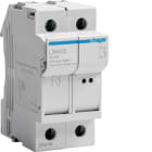 HAGER BOCCHIOTTI - Portafusibile 10.3X38 1P+N 2 moduli DIN