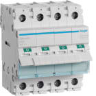 HAGER BOCCHIOTTI - Interruttore non automatico 4 P 63 A 400 V AC 4 moduli DIN