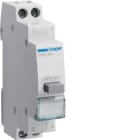 HAGER BOCCHIOTTI - 1 pulsante non luminoso a impulso 16 A 250 V AC 2 NC 1 modulo DIN