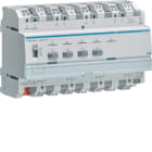 HAGER BOCCHIOTTI - Modulo KNX plus dimmer 4 uscite 300W combinabili 230V AC ETS 8M