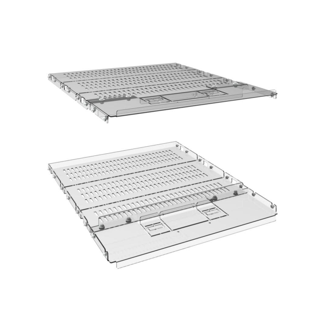 HAGER BOCCHIOTTI - Segregazione forma 3b scatolato PW1600 L600 per quadro evo