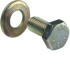 HAGER BOCCHIOTTI - Viti per barre in rame M6x12 con rondella 50pz