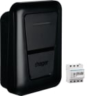 HAGER BOCCHIOTTI - Stazione di ricarica witty plus 1 presa T2S 3P 22kW con RFID e server flow