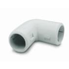 HAGER BOCCHIOTTI - CURVA 90 ISPEZIONABILE IP40 GRIGIA D20